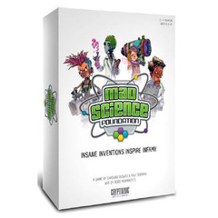 Mad Science Foundation: board/card game Cryptozoic